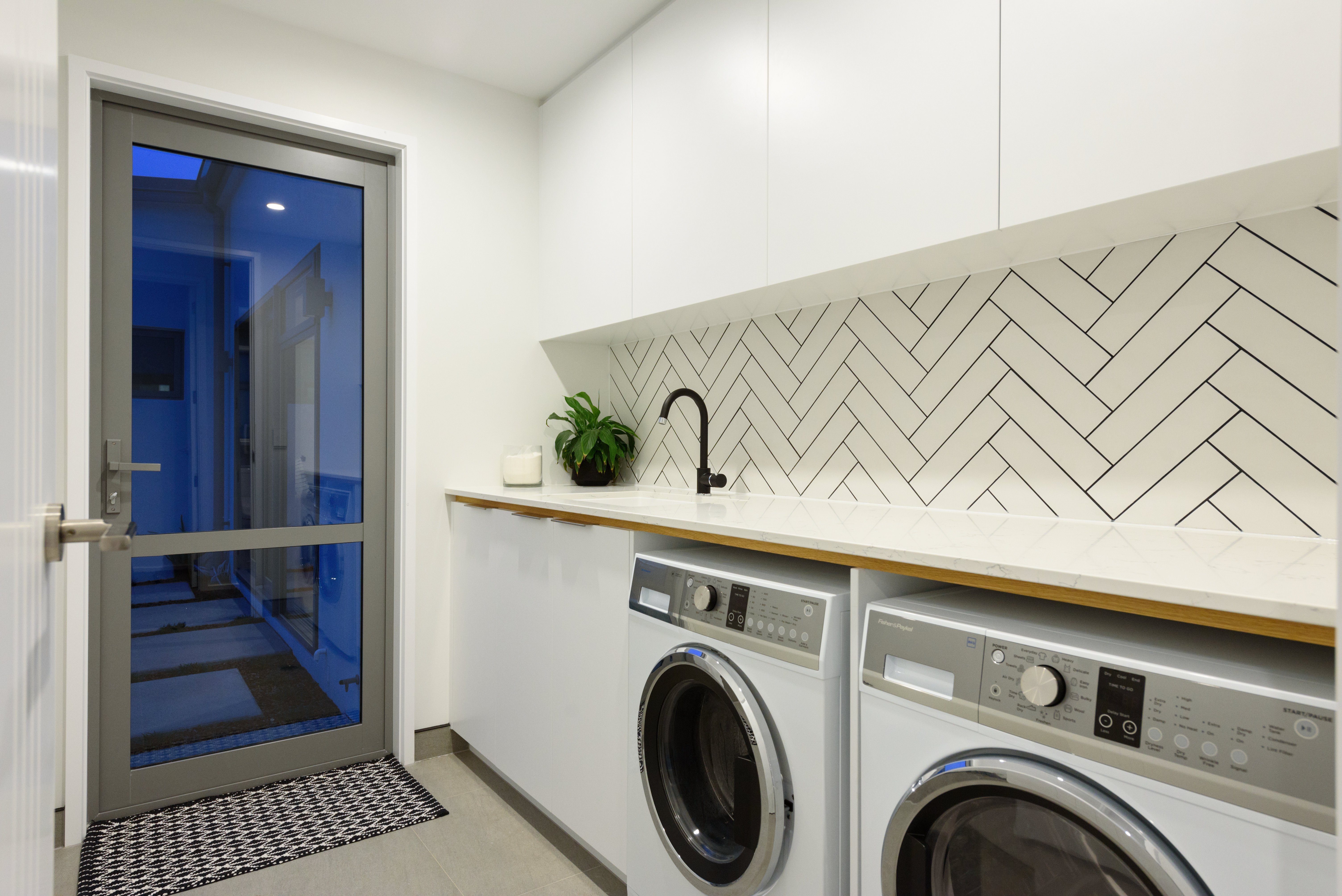 Designer laundry new build
