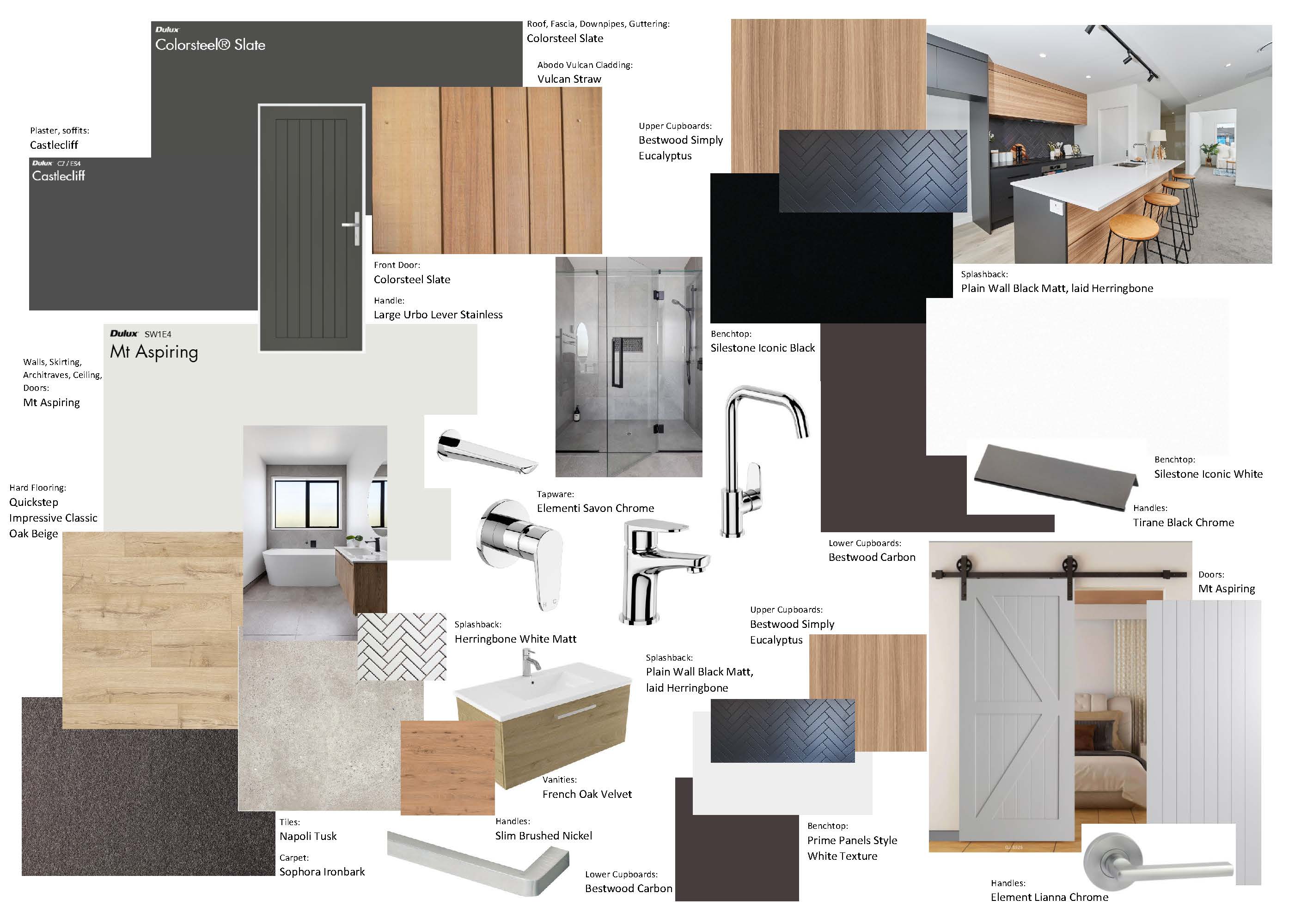 Brookvale Showhome mood board CHCH-1
